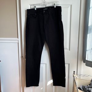 Lucky Brands Mens Pants 121 Slim Straight Black Size 34 X 30. Pristine co…